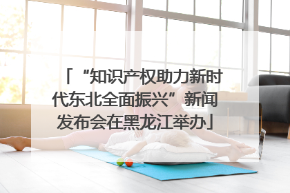 “知识产权助力新时代东北全面振兴”新闻发布会在黑龙江举办