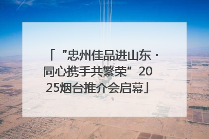 “忠州佳品进山东・同心携手共繁荣”2025烟台推介会启幕