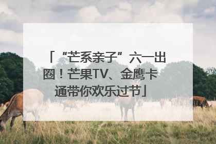 “芒系亲子”六一出圈！芒果TV、金鹰卡通带你欢乐过节