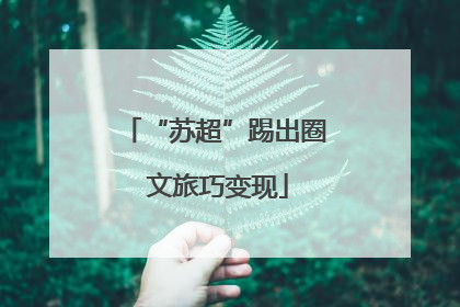 “苏超”踢出圈 文旅巧变现