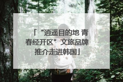 “逍遥目的地 青春经开区”文旅品牌推介走进韩国