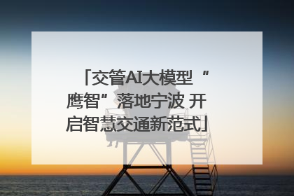 交管AI大模型“鹰智”落地宁波 开启智慧交通新范式