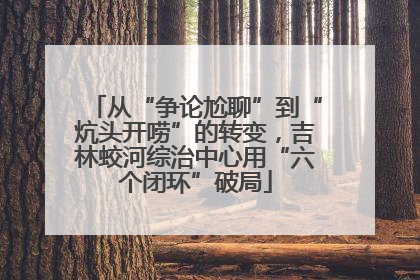 从“争论尬聊”到“炕头开唠”的转变，吉林蛟河综治中心用“六个闭环”破局