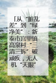 从“脏乱差”到“绿净美”：新泰市宫里镇高泉村“三清三拆”破顽疾，无人机“天眼”护新颜