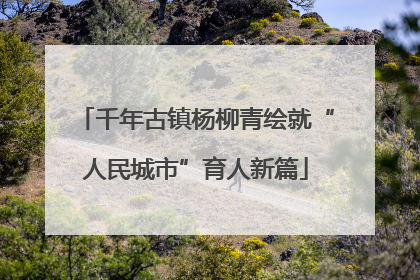 千年古镇杨柳青绘就“人民城市”育人新篇