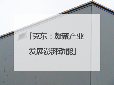 克东：凝聚产业发展澎湃动能