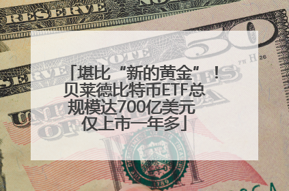 堪比“新的黄金”！贝莱德比特币ETF总规模达700亿美元 仅上市一年多