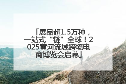 展品超1.5万种，一站式“链”全球！2025黄河流域跨境电商博览会启幕