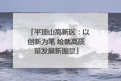 平顶山高新区：以创新为笔 绘就高质量发展新图景