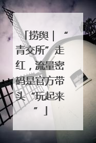 捞舆｜“青交所”走红，流量密码是官方带头“玩起来”