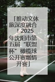 推动文体旅深度融合！2025年沈阳市第五届“联盟杯”橄榄球公开赛燃情开赛