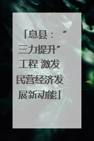 息县：“三力提升”工程 激发民营经济发展新动能