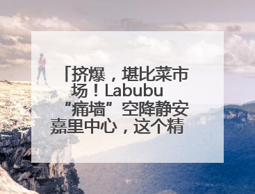 挤爆，堪比菜市场！Labubu“痛墙”空降静安嘉里中心，这个精灵还要“突袭”便利店？