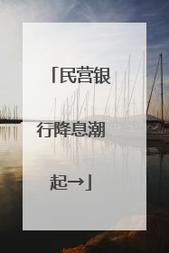 民营银行降息潮起→