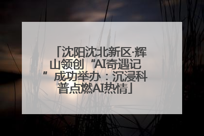 沈阳沈北新区·辉山领创“AI奇遇记”成功举办：沉浸科普点燃AI热情