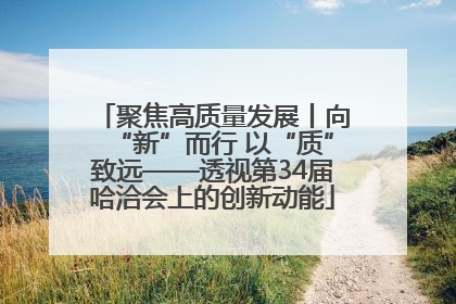 聚焦高质量发展丨向“新”而行 以“质”致远——透视第34届哈洽会上的创新动能