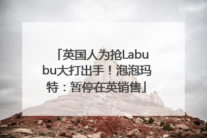 英国人为抢Labubu大打出手！泡泡玛特：暂停在英销售