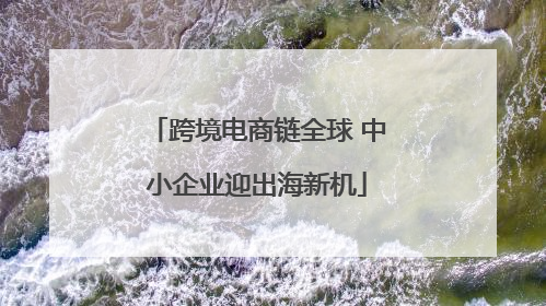 跨境电商链全球 中小企业迎出海新机