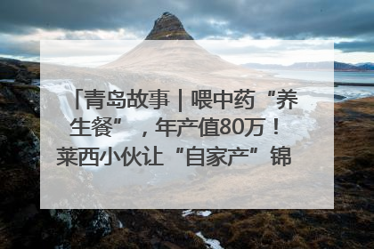 青岛故事｜喂中药“养生餐”，年产值80万！莱西小伙让“自家产”锦鲤“游”向全国