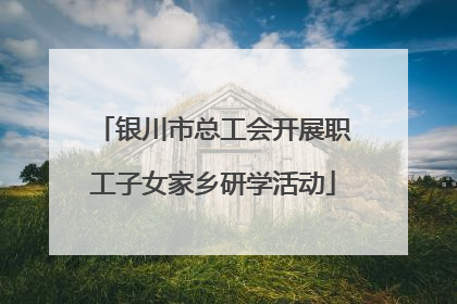 银川市总工会开展职工子女家乡研学活动