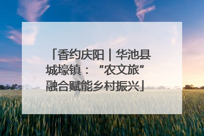 香约庆阳｜华池县城壕镇：“农文旅”融合赋能乡村振兴