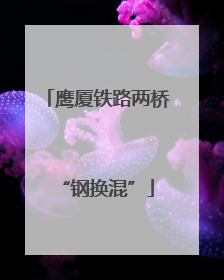 鹰厦铁路两桥“钢换混”