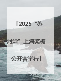 2025“苏河湾”上海桨板公开赛举行