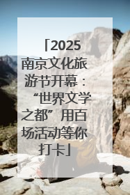2025南京文化旅游节开幕：“世界文学之都”用百场活动等你打卡