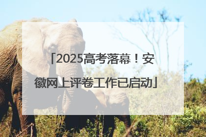 2025高考落幕！安徽网上评卷工作已启动
