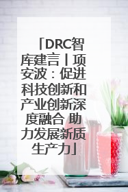 DRC智库建言丨项安波：促进科技创新和产业创新深度融合 助力发展新质生产力