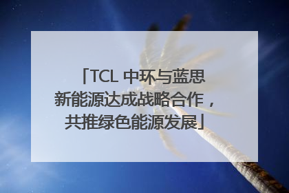 TCL 中环与蓝思新能源达成战略合作，共推绿色能源发展